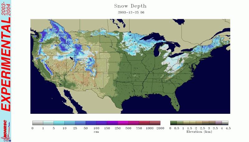 Illustration for article titled Will Your City See Snow on December 25th?
